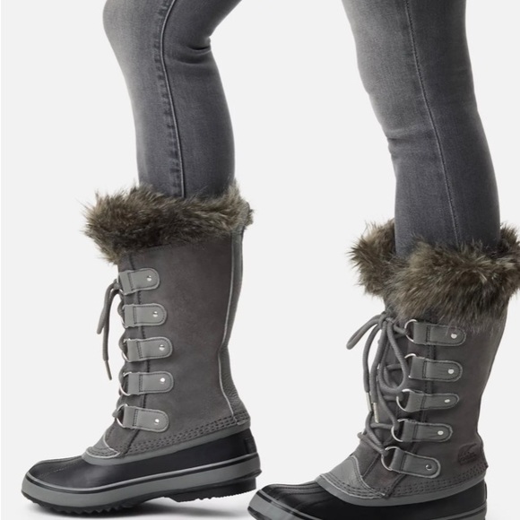 Sorel Joan Of Arctic Boots Color Major & Dark Stone - Picture 2 of 13